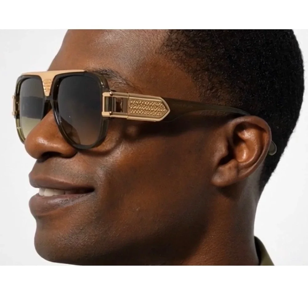Sunglasses For MEn Hip Hop Streetwear Cholo‎ Square Shades Outfit Rapper Eyewear